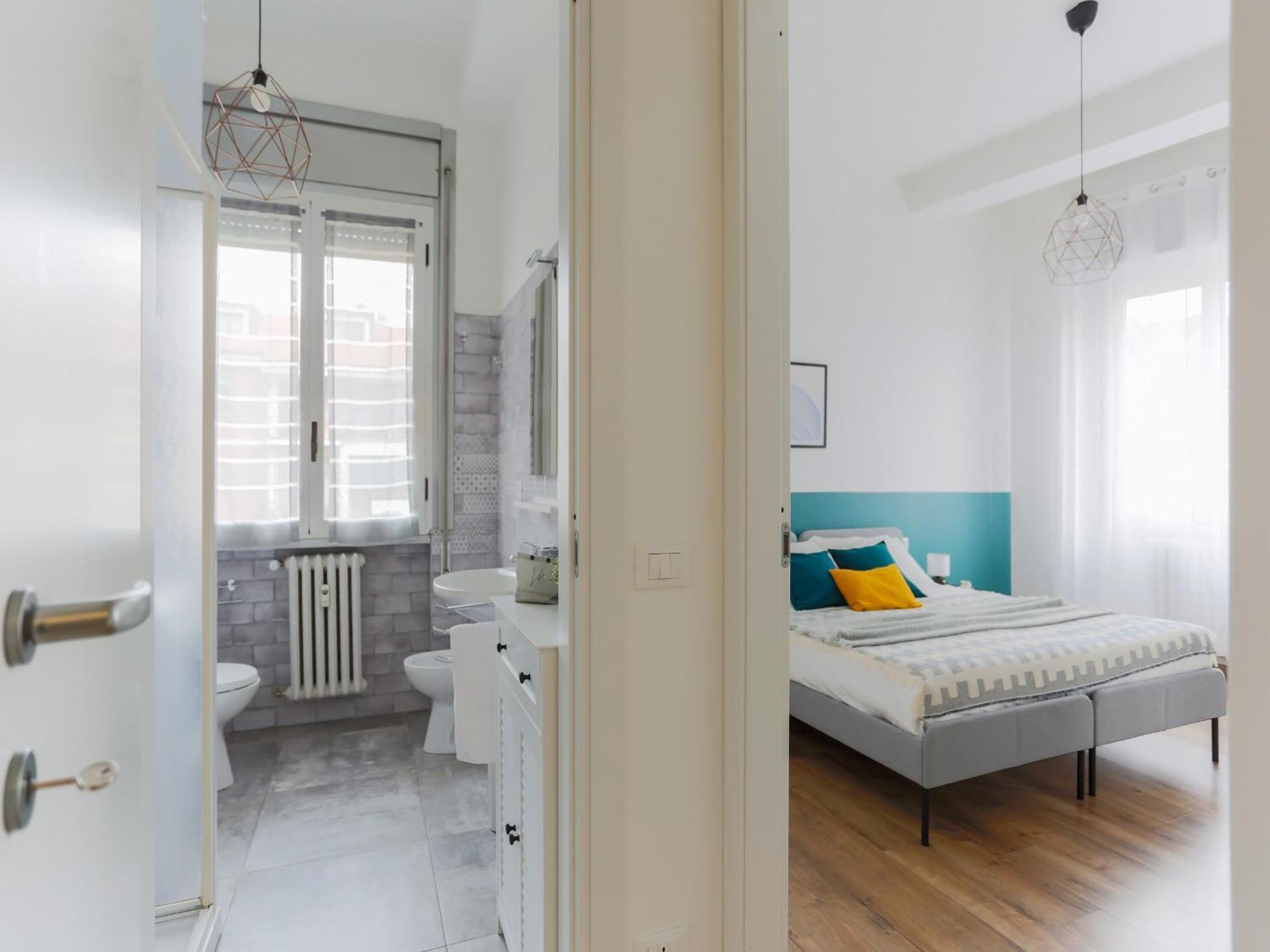 The Best Rent - Cozy Two-Bedroom Apartment Near Colonne S Lorenzo Milan Extérieur photo